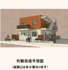 外観完成予想図